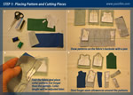 Sewing Jacket - Placing Pattern and Cutting Pieces